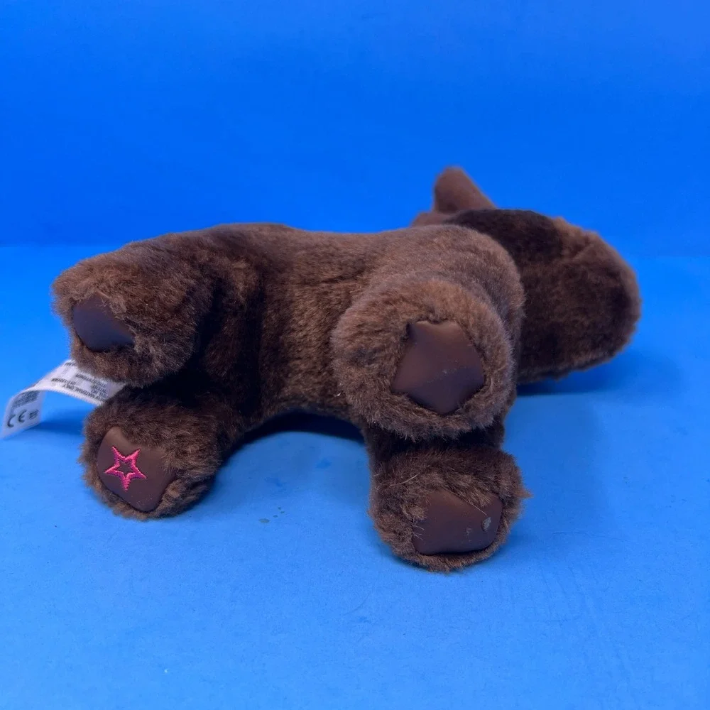 American Girl Chocolate Lab Puppy 7 Inch Brown Plush Poseable Dog BKB81 2014
